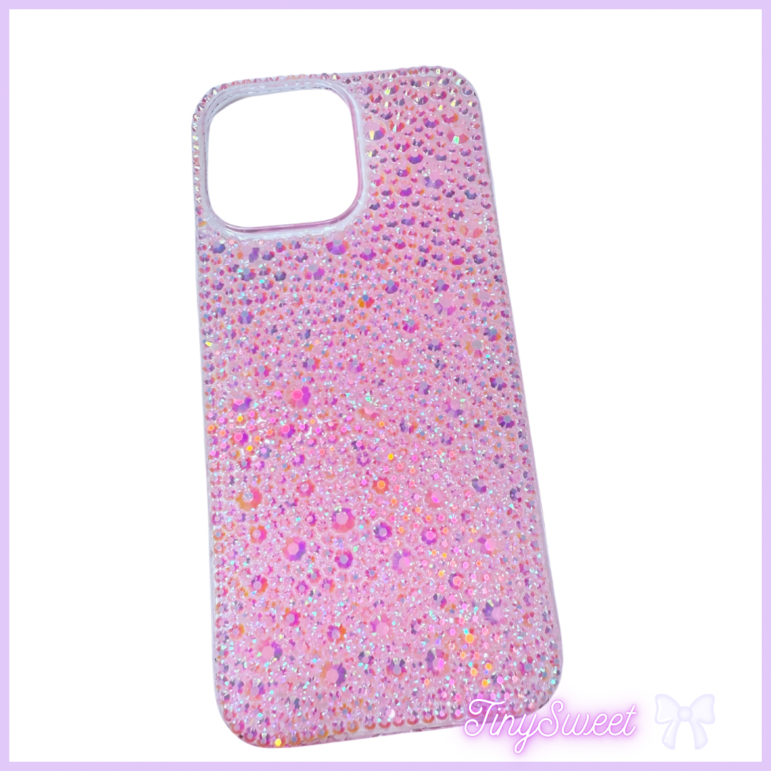 Pink Rhinestone Sparkle Case
